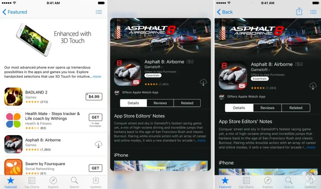 app store 3d touch1