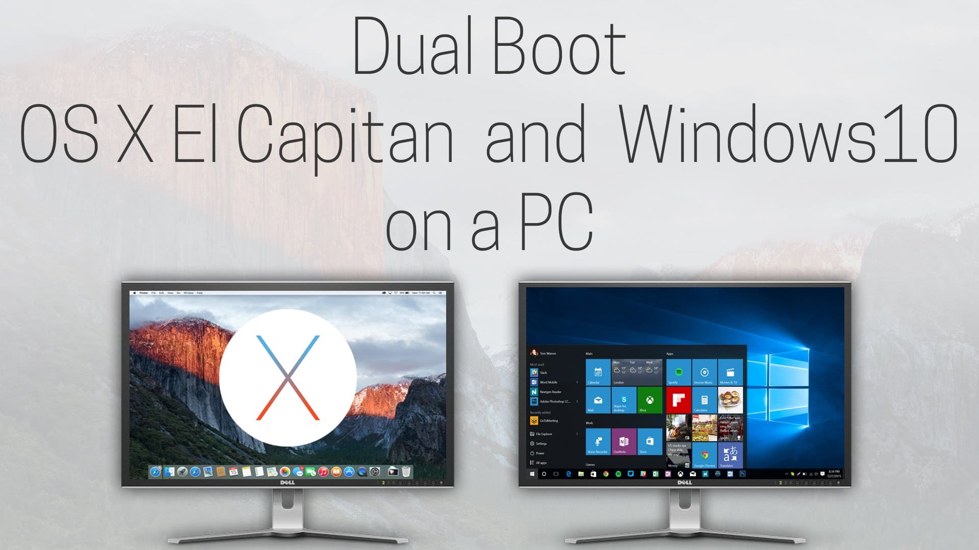 dhow to dual boot mac with windows 10