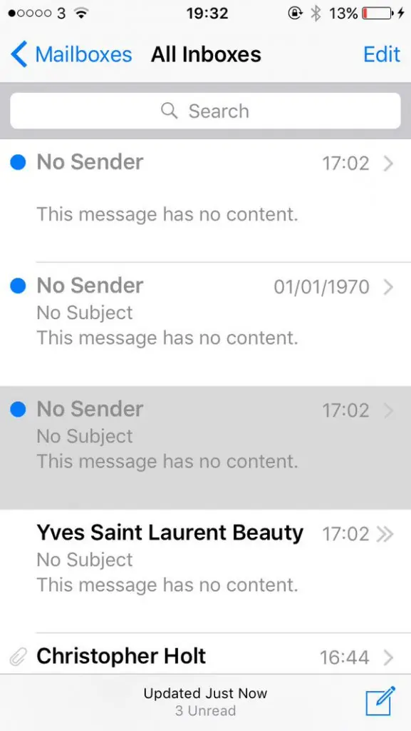 1970 mails