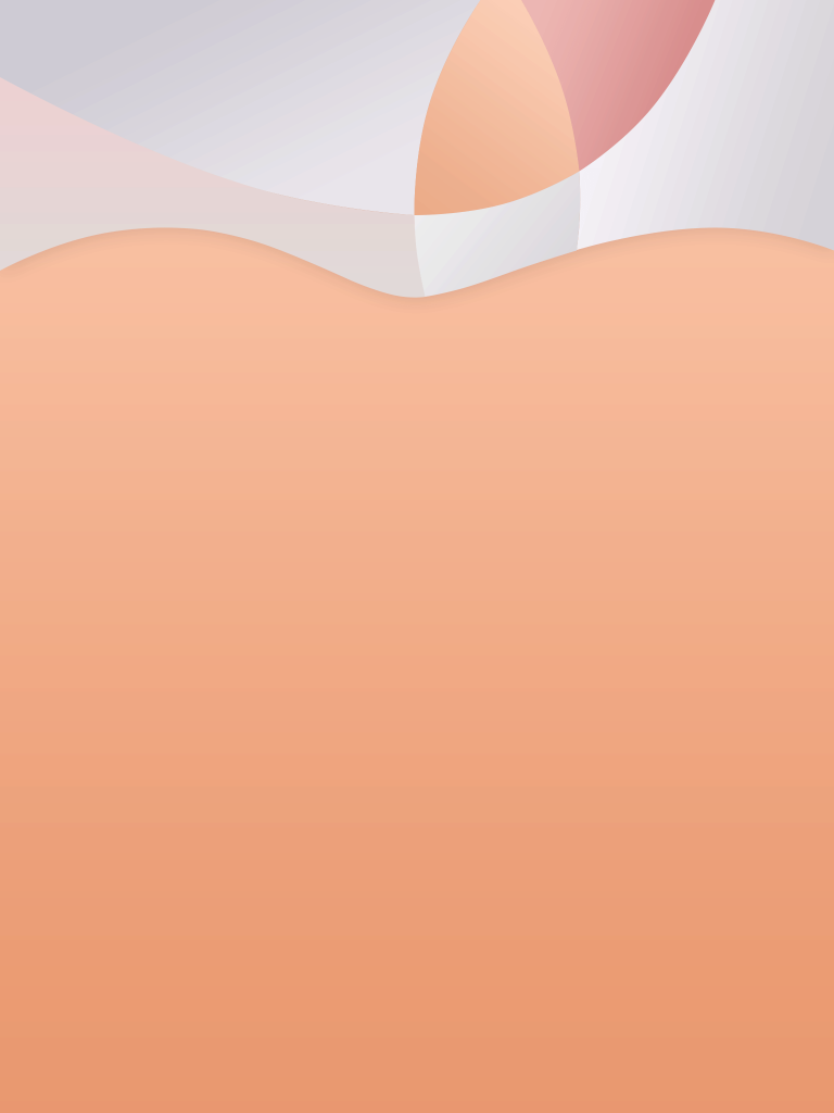 Let us loop you in Wallpaper for iPad with 1536 × 2048 Pixels (Orange)