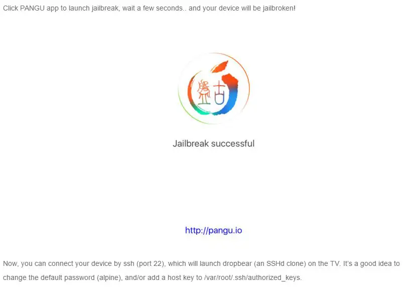 Jailbreak Apple TV 4_11