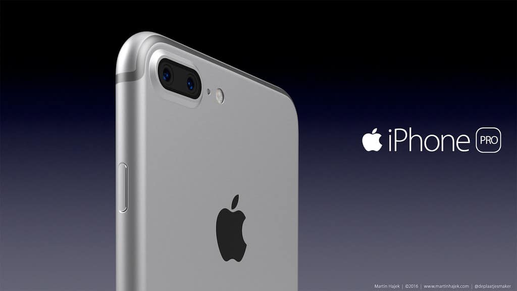 iPhone Pro rendering by Martin Hajek