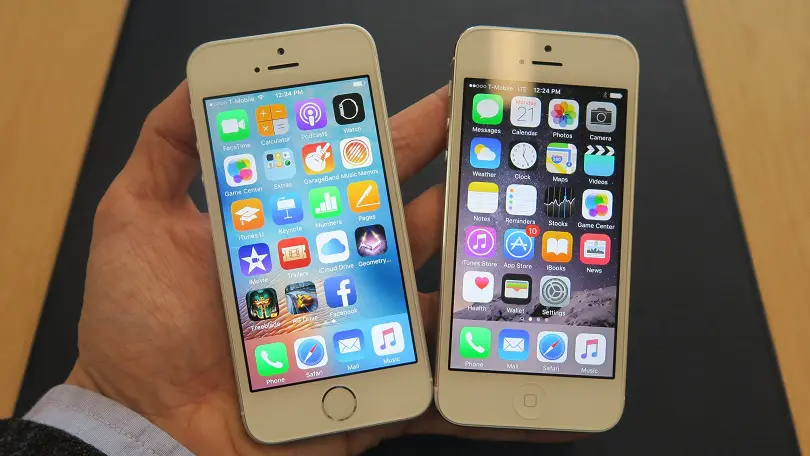 iPhone SE and iPhone 5
