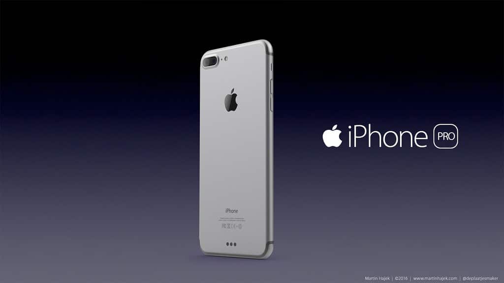 iPhone Pro rendering by Martin Hajek