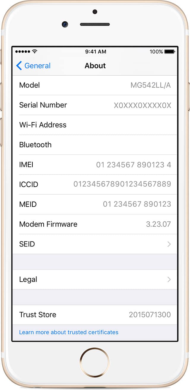 Iphone serial number warranty